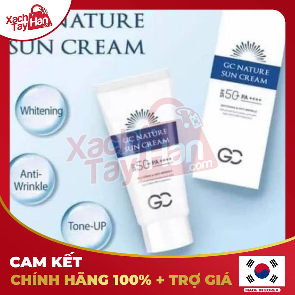 Kem chống nắng GC Nature Sun Cream Hộp 60ml