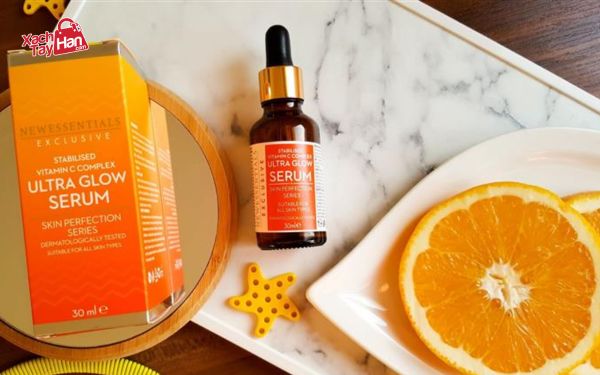 Phối hợp serum vitamin C và vitamin E