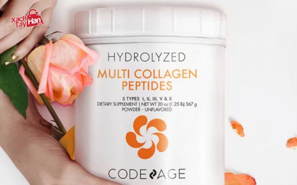 Codeage hydrolyzed multi collagen peptides – đa collagen thủy phân